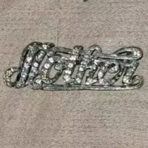 9 Vintage Silver Tone Brooches - Picture 3 of 10